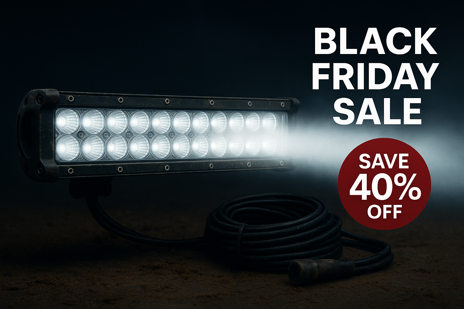 20" Double Row LED Light Bar